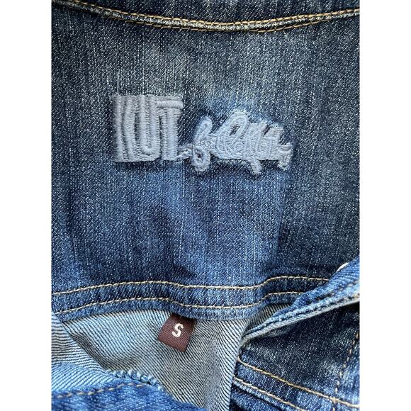 Kut from the Kloth Blue Denim Jacket - Picture 7 of 12